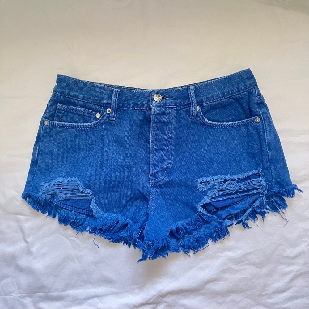 We the free cut off shorts
